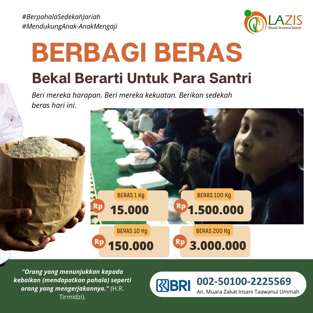 SEDEKAH BERAS